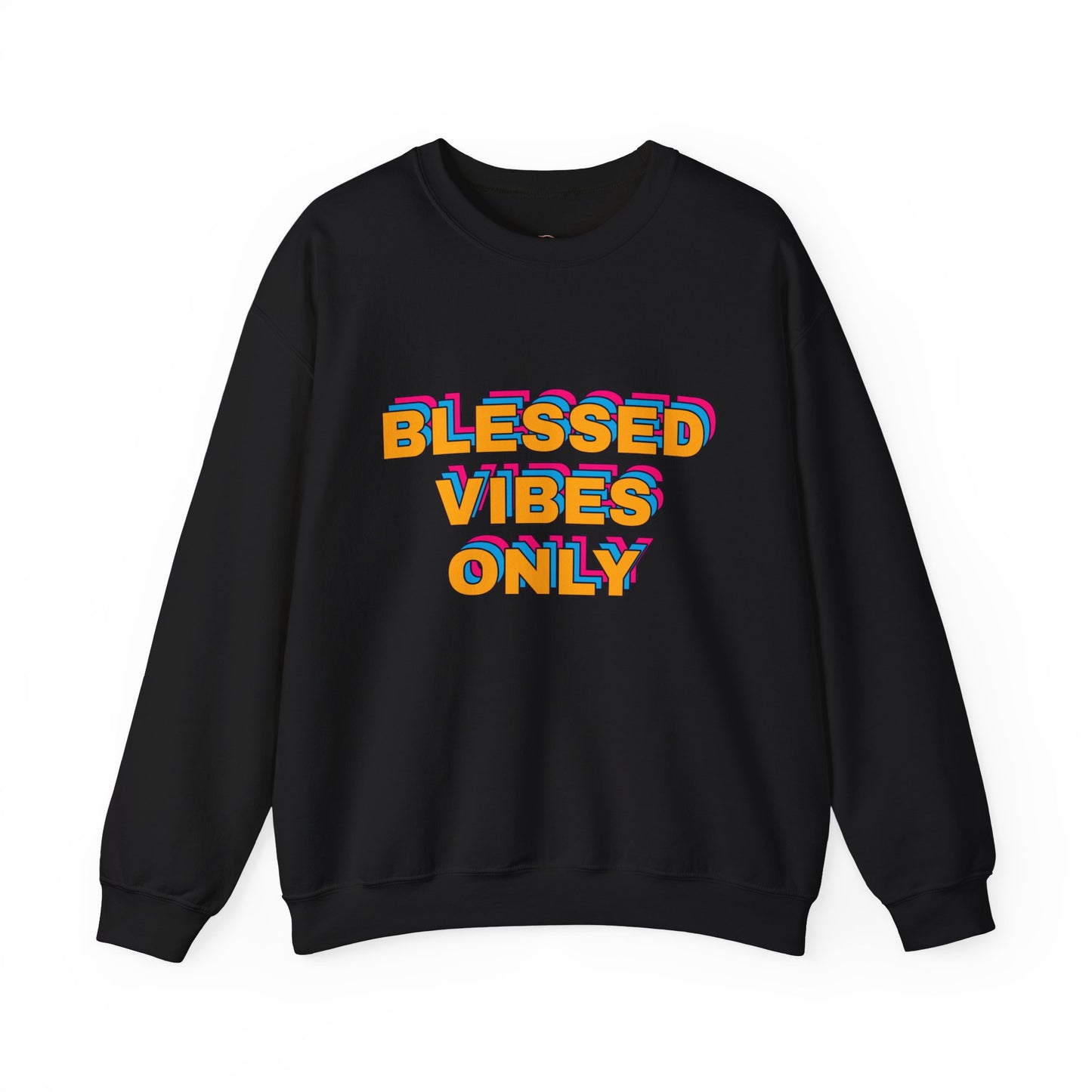 Blessed Vibes Only-Unisex Heavy Blend™ Crewneck Sweatshirt
