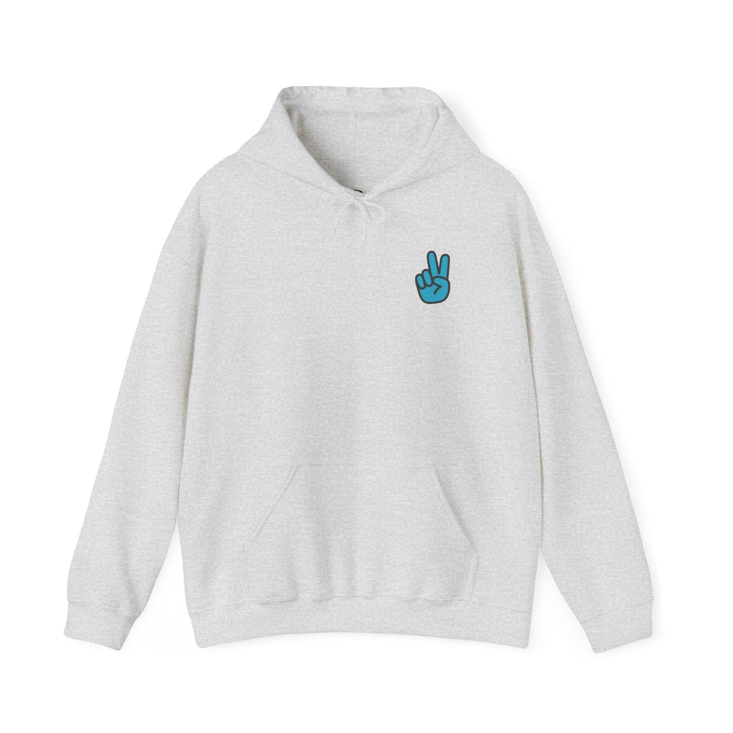 Peace Be With You Unisex Heavy Blend™ Hooded Sweatshirt