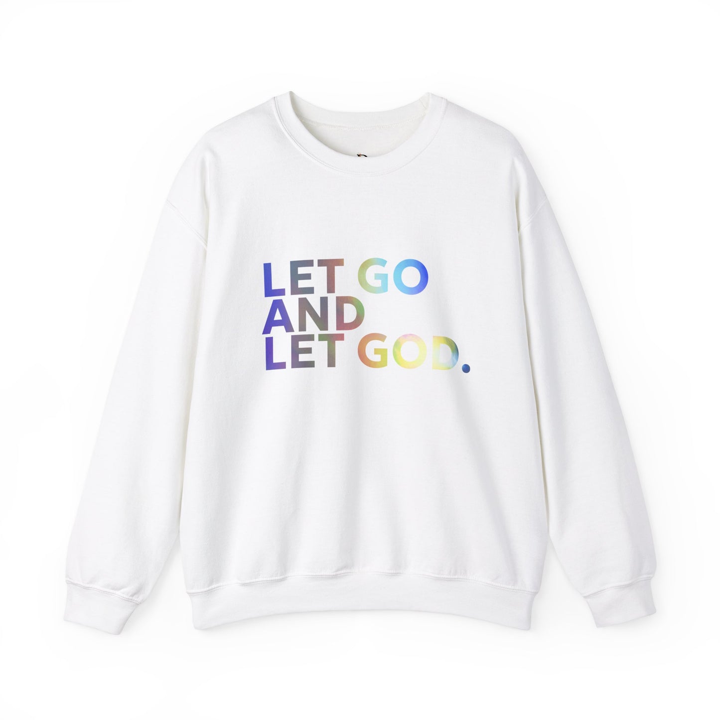 Let Go and Let God-Unisex Heavy Blend™ Crewneck Sweatshirt
