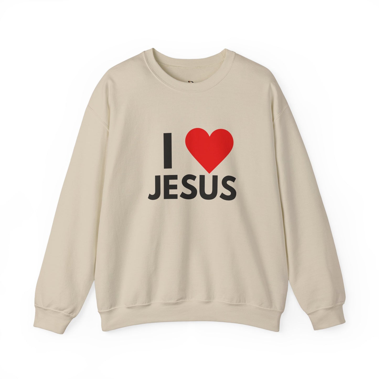 I <3 Jesus Unisex Heavy Blend™ Crewneck Sweatshirt