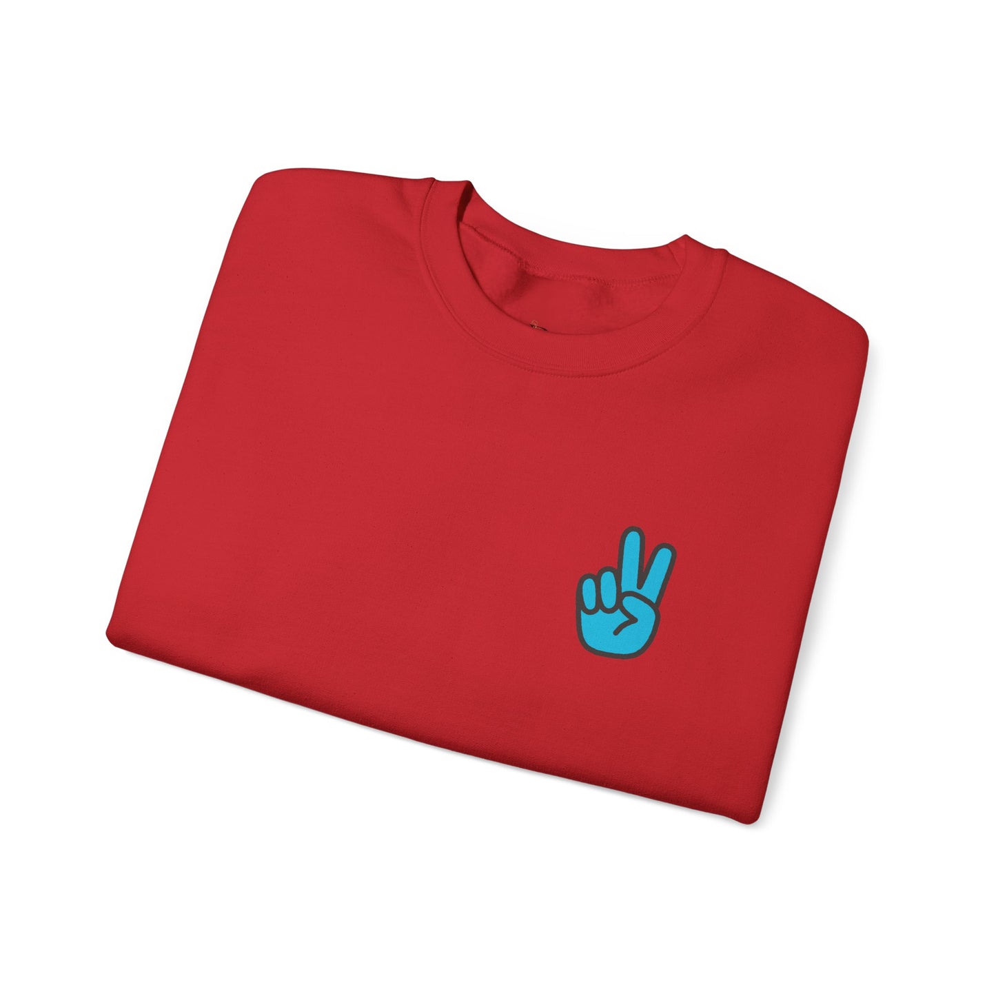 Peace Be With You Unisex Heavy Blend™ Crewneck Sweatshirt