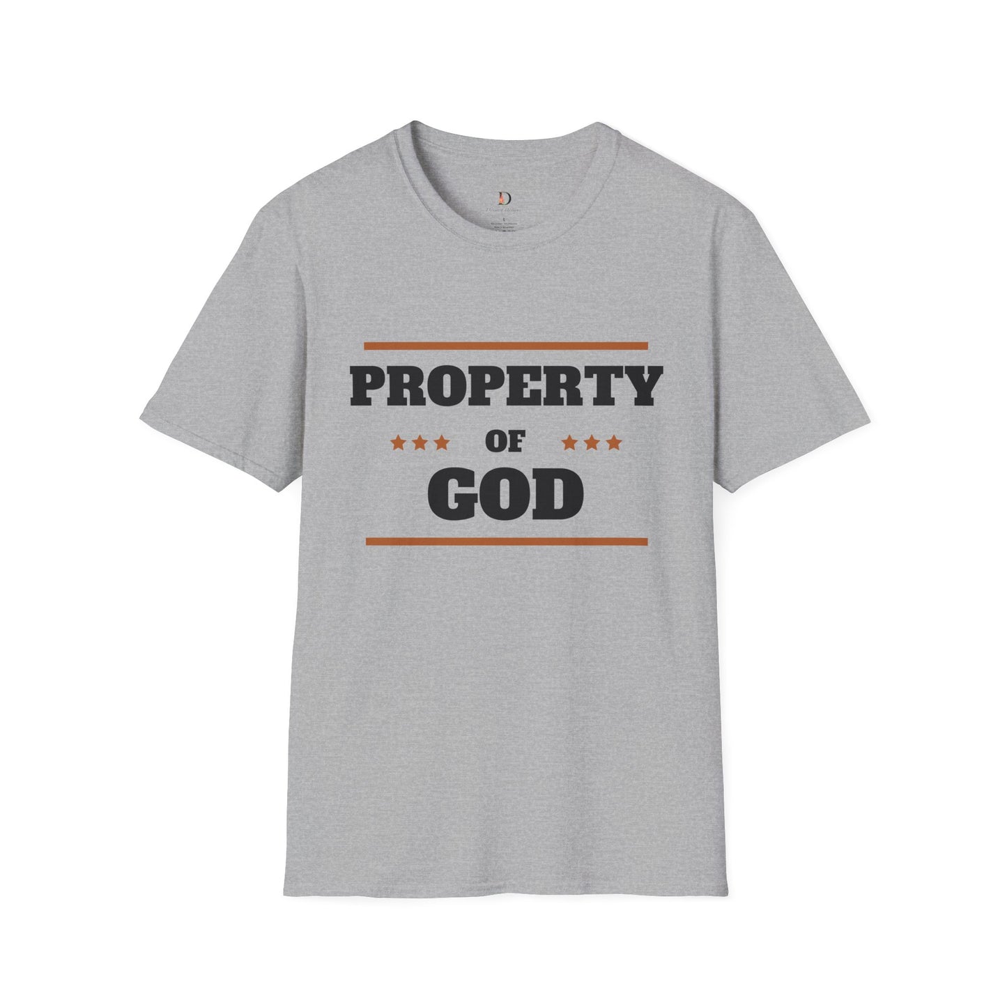 Property of God Unisex Softstyle T-Shirt