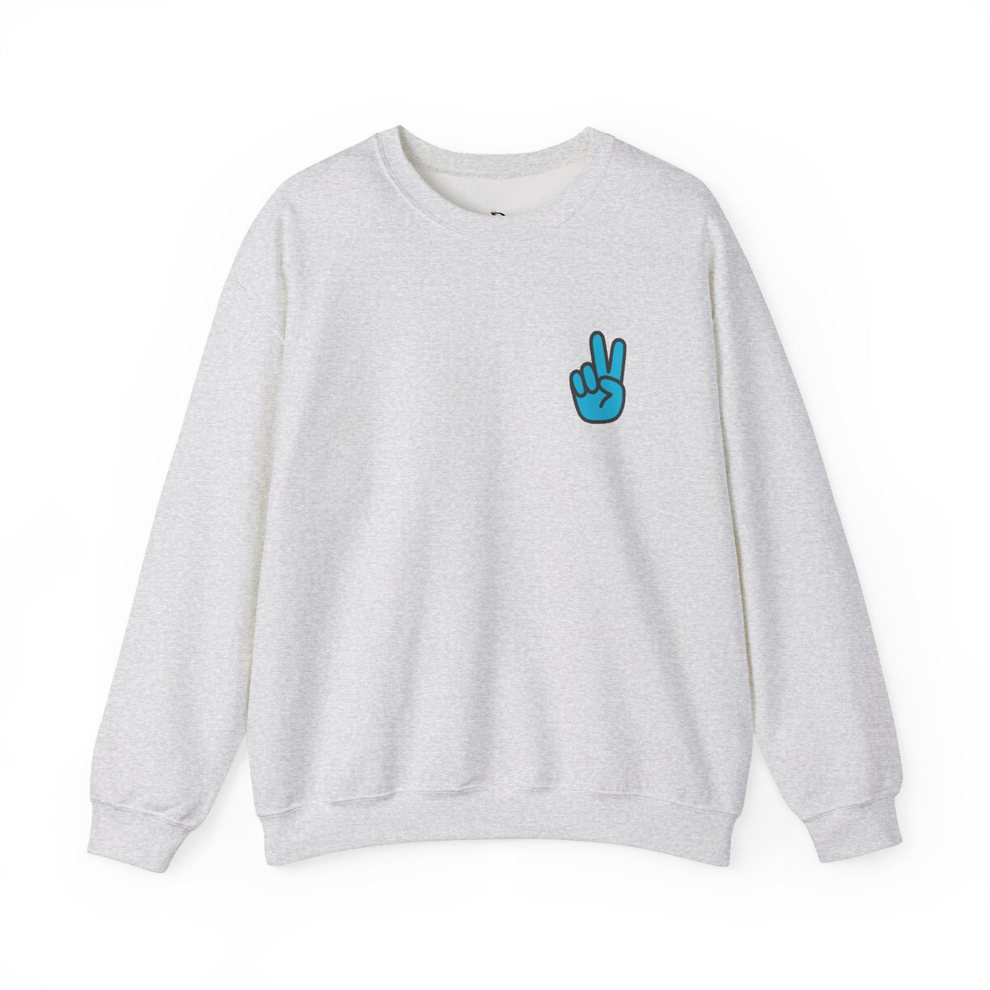 Peace Be With You Unisex Heavy Blend™ Crewneck Sweatshirt