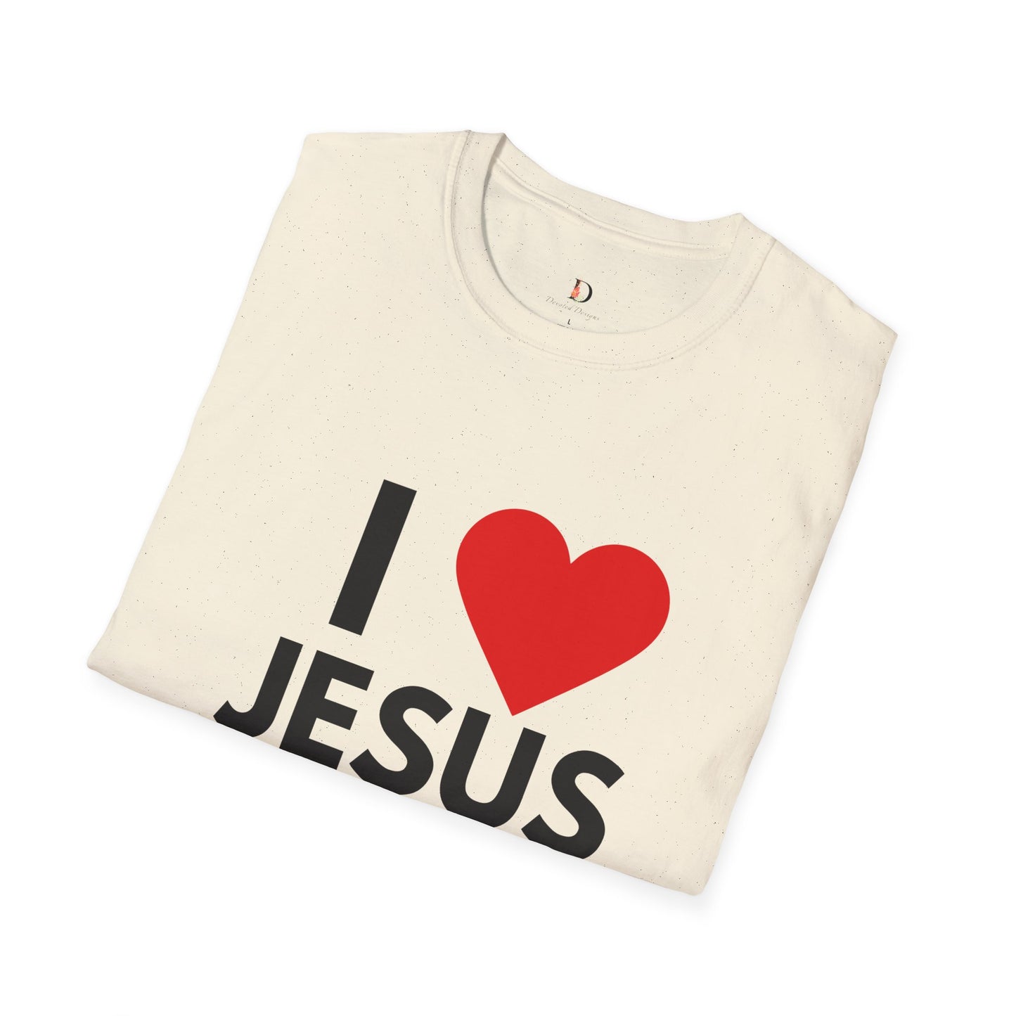 I <3 Jesus Unisex Softstyle T-Shirt