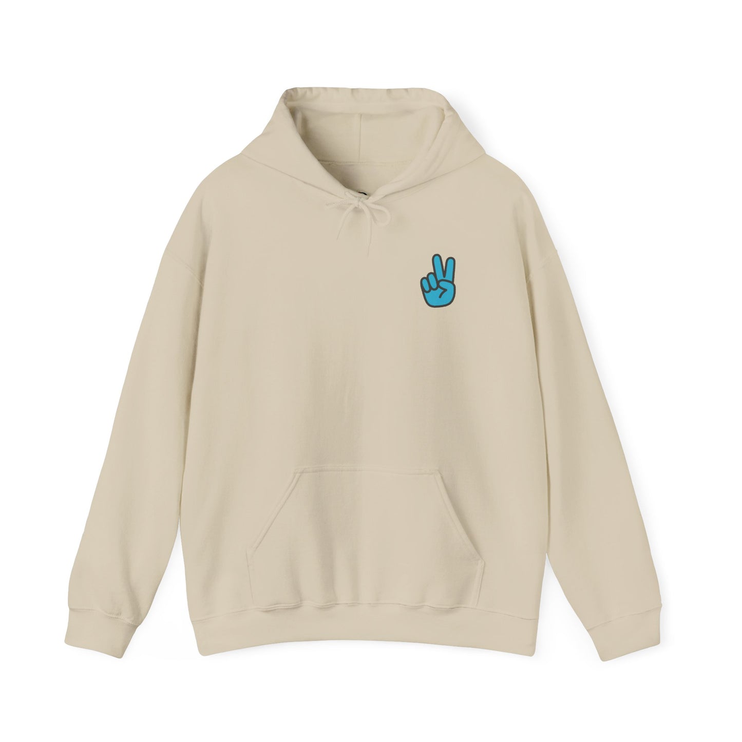Peace Be With You Unisex Heavy Blend™ Hooded Sweatshirt