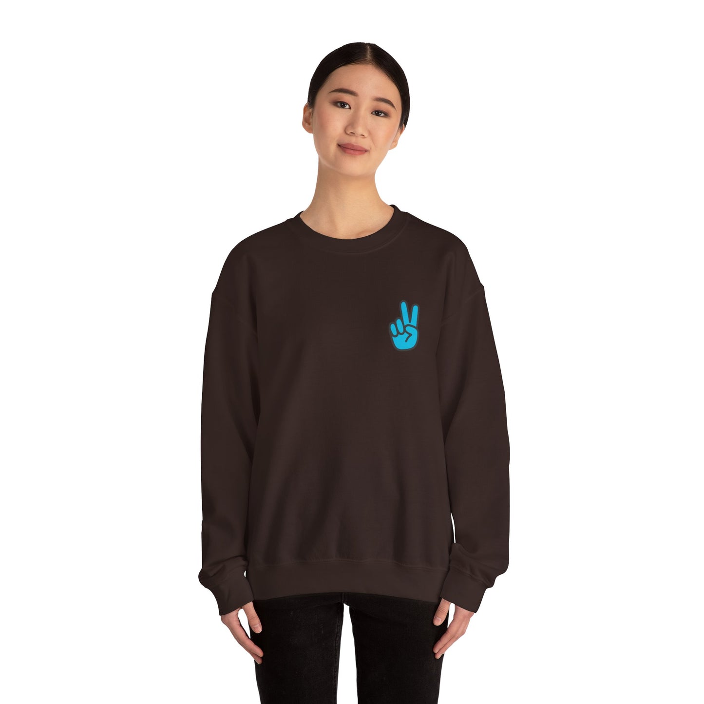 Peace Be With You Unisex Heavy Blend™ Crewneck Sweatshirt