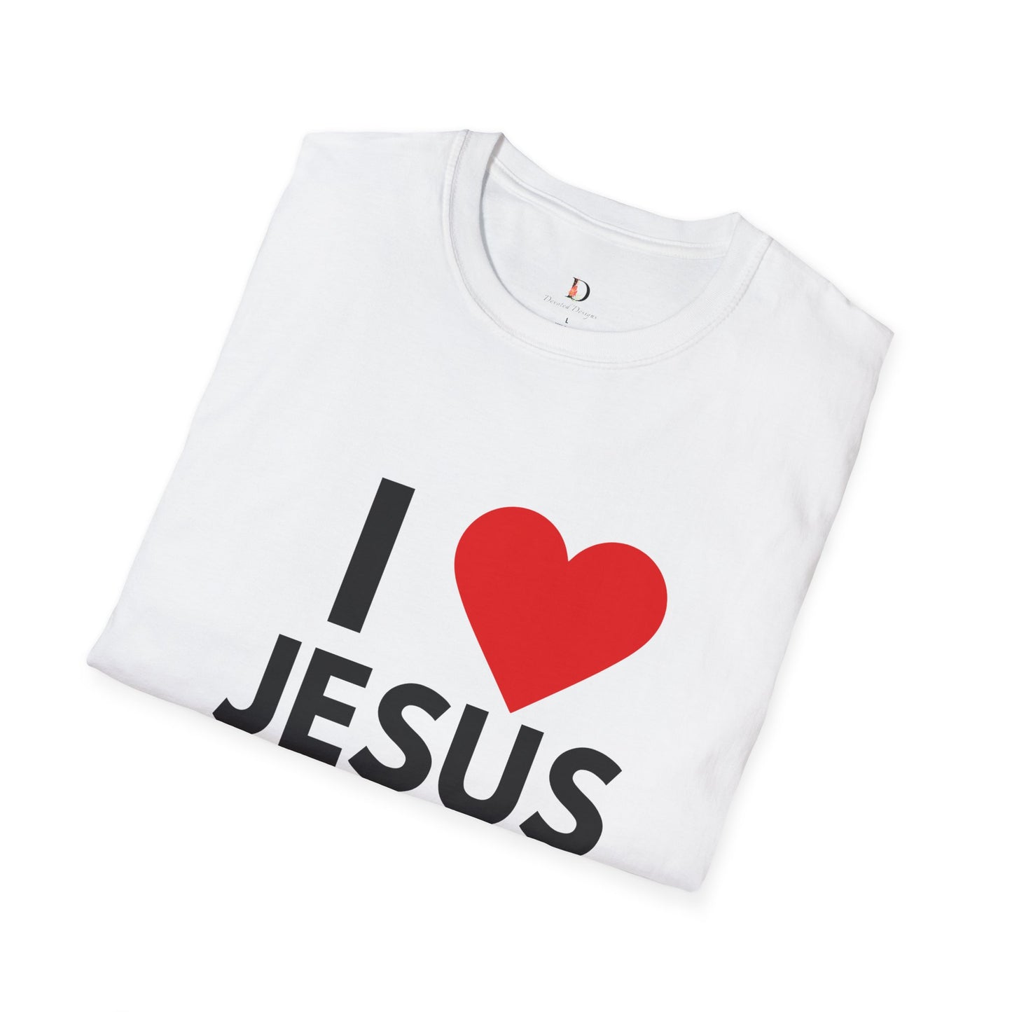 I <3 Jesus Unisex Softstyle T-Shirt