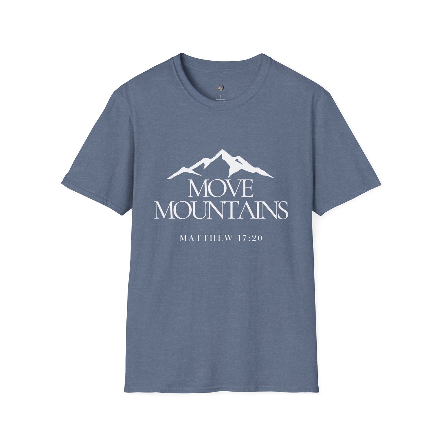 Move Mountains-Unisex Softstyle T-Shirt