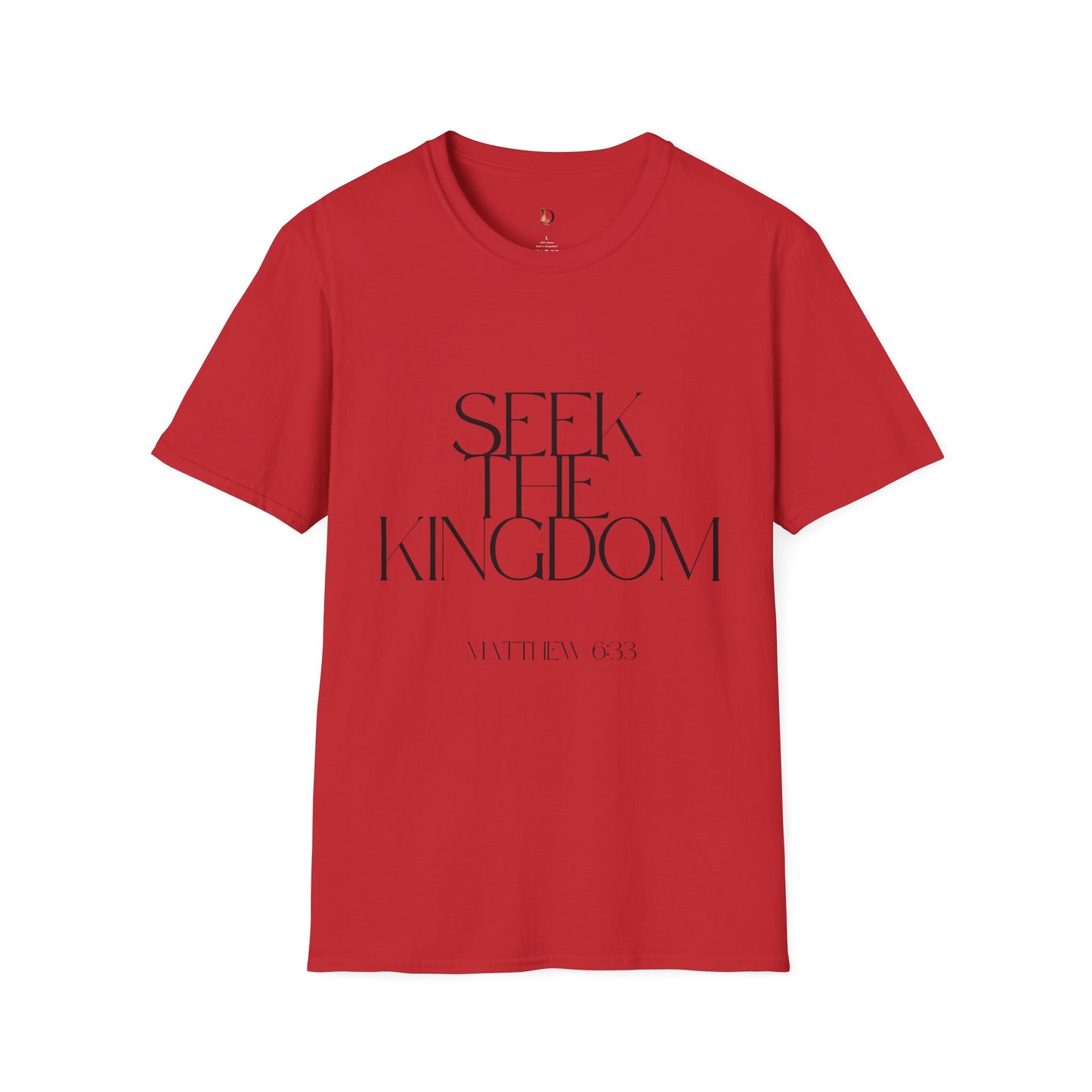 Seek the Kingdom-Unisex Softstyle T-Shirt
