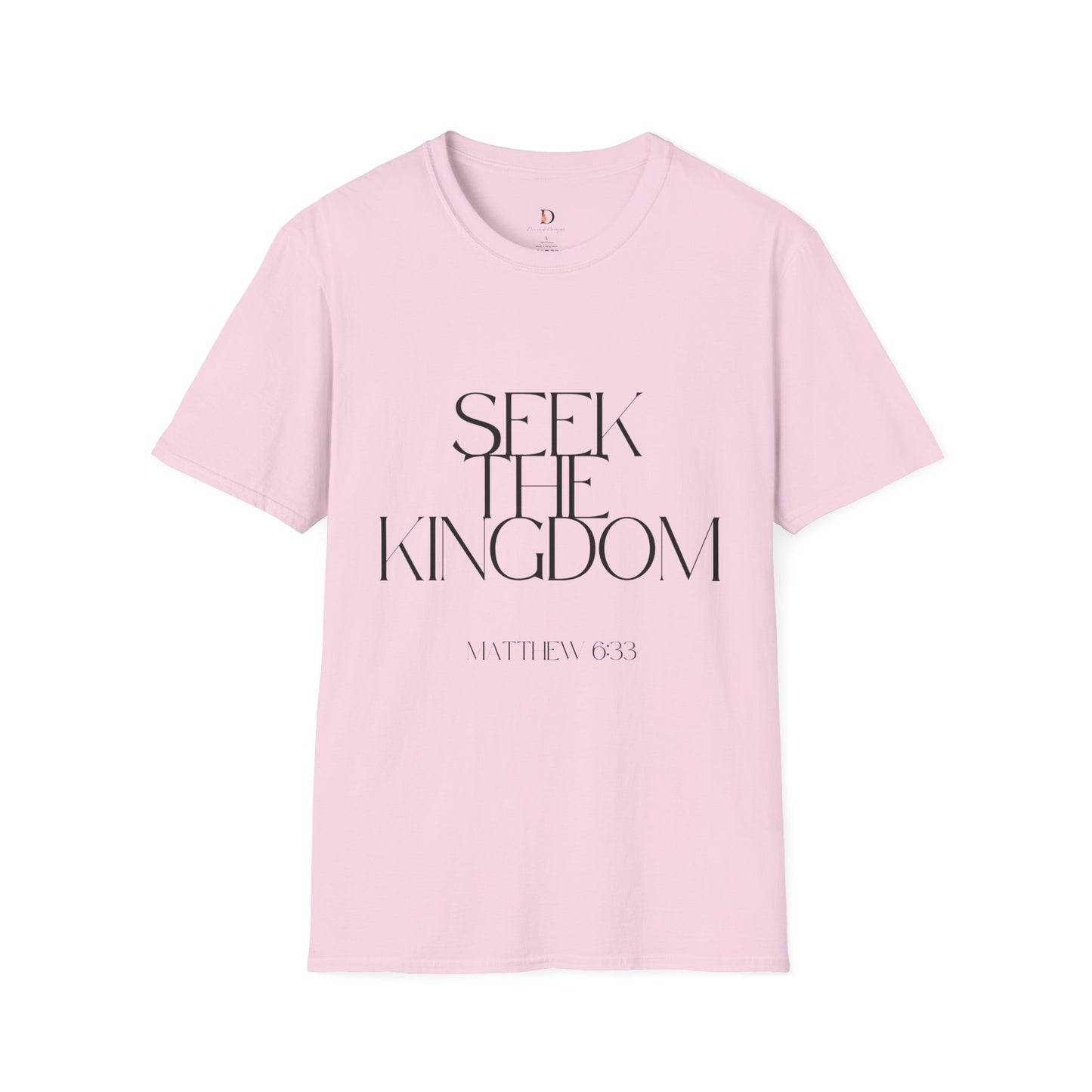 Seek the Kingdom-Unisex Softstyle T-Shirt