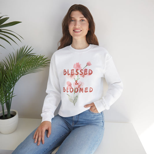 Blessed & Bloomed Unisex Heavy Blend™ Crewneck Sweatshirt