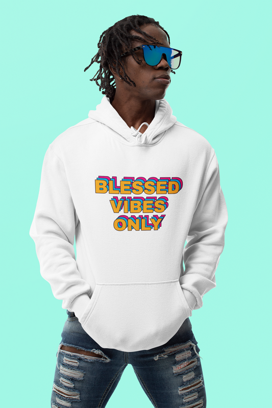 Blessed Vibes Only-Unisex Heavy Blend™ Hooded Sweatshirt