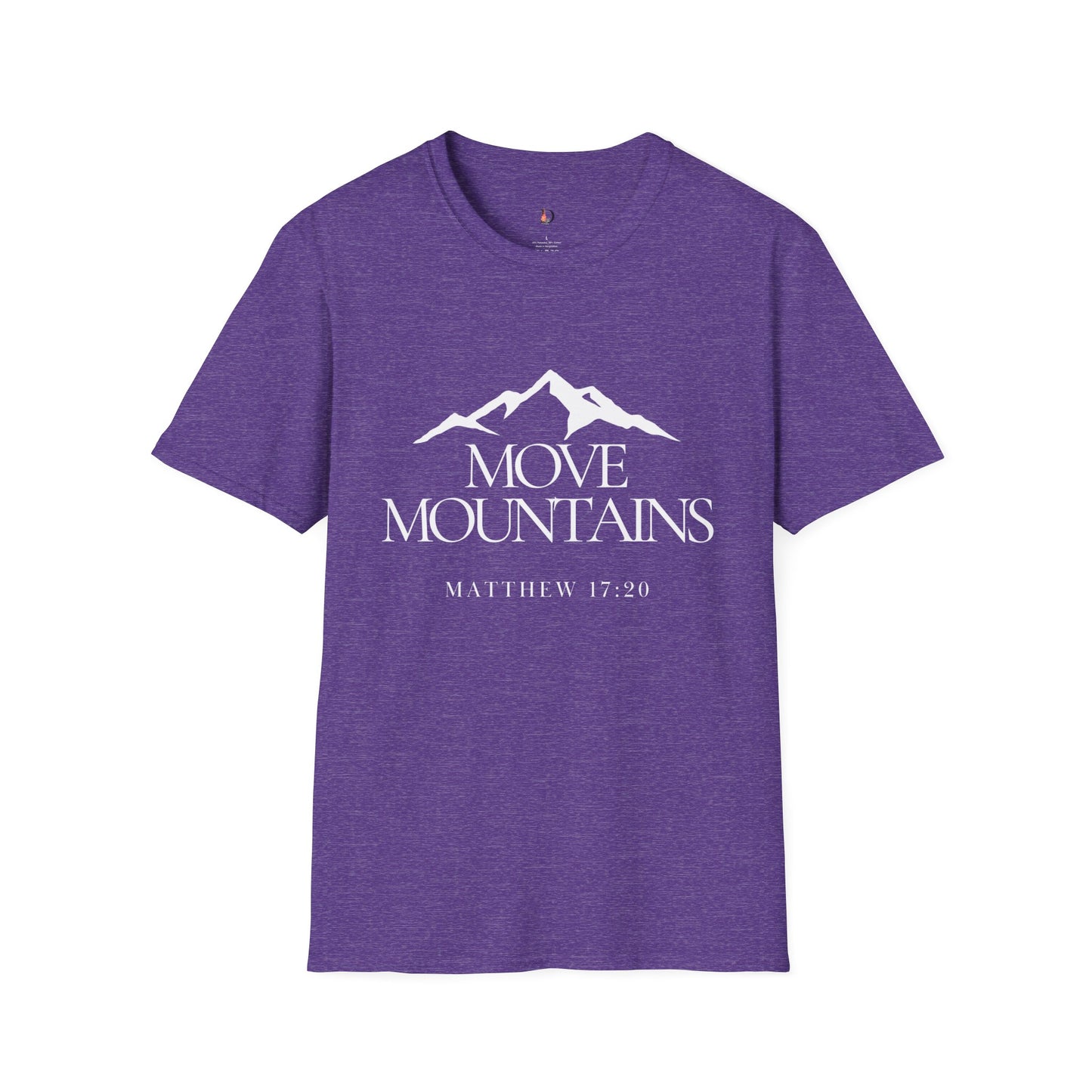 Move Mountains-Unisex Softstyle T-Shirt