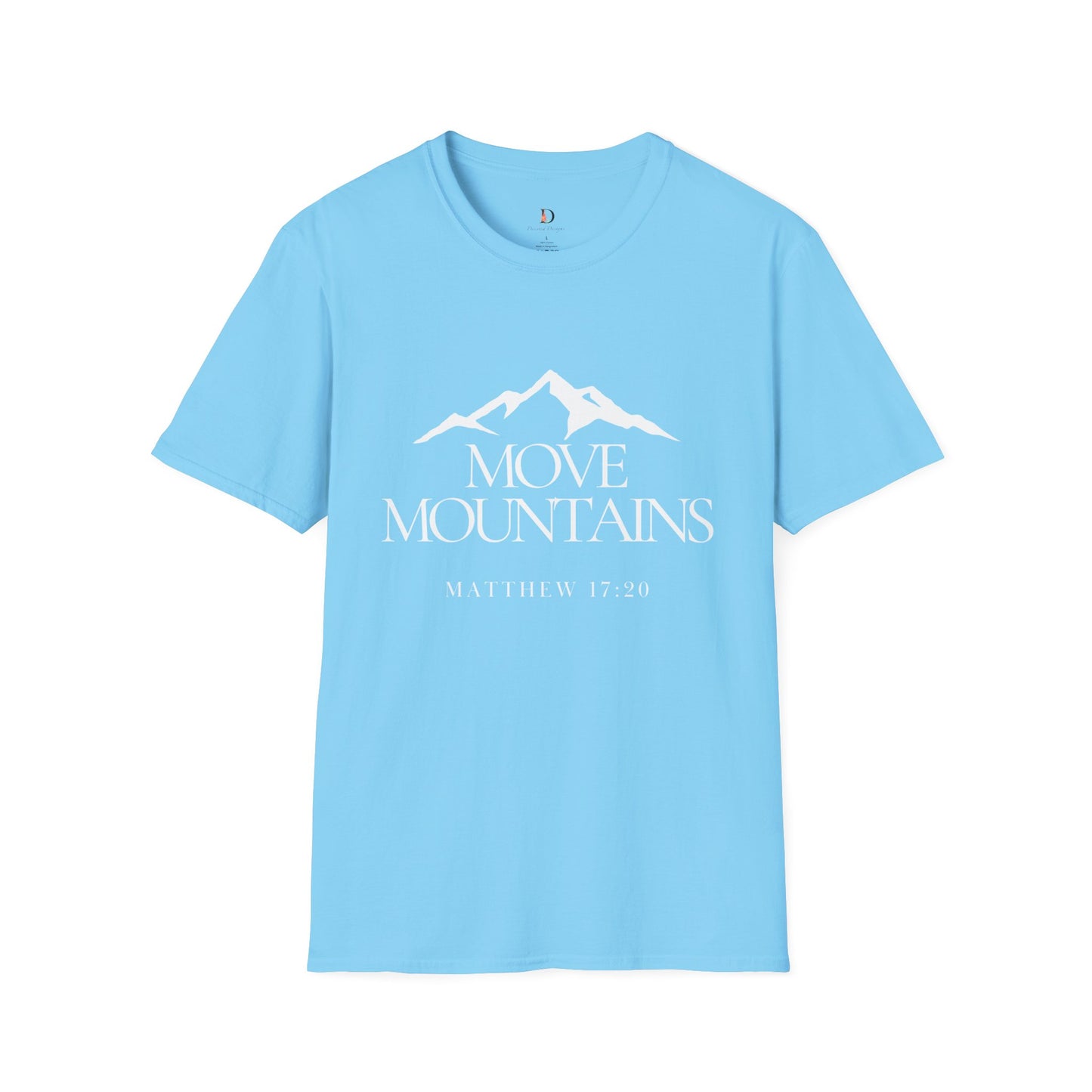 Move Mountains-Unisex Softstyle T-Shirt