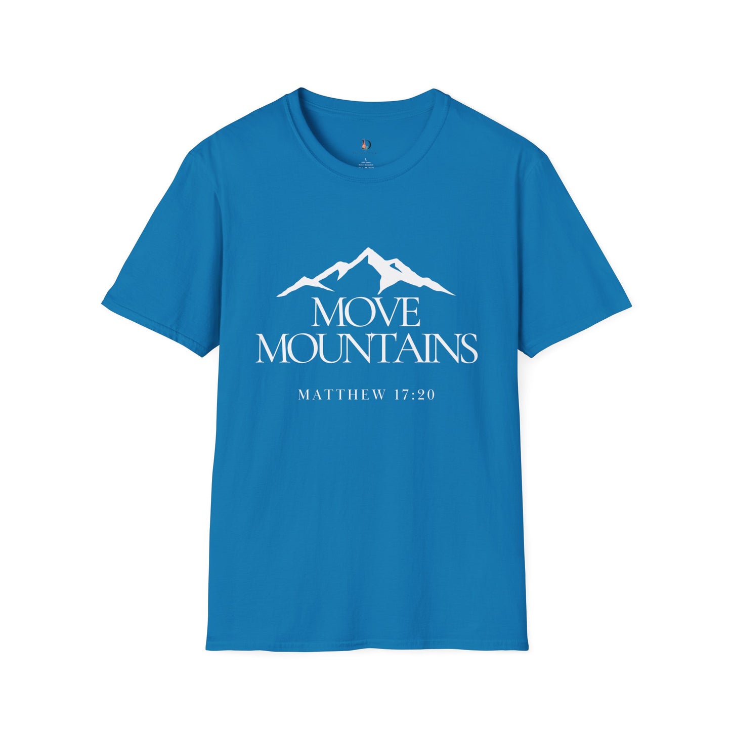 Move Mountains-Unisex Softstyle T-Shirt